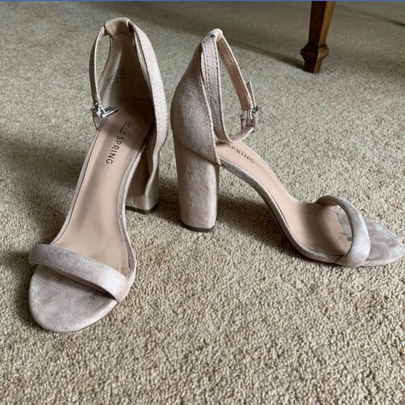 Call it spring nude suede shoes - Picture 1 of 1